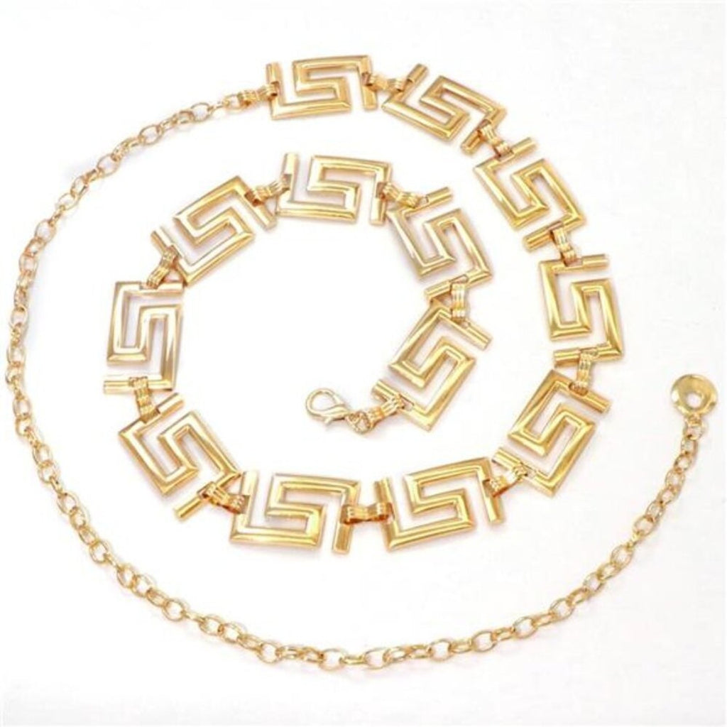 Metal Waist Chain for Women – Adjustable Belly Chain Waist Belt for Dresses